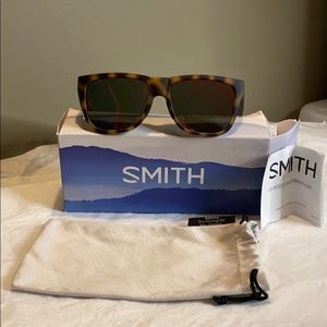 Smith Polarized Red Mirror Sunglasses